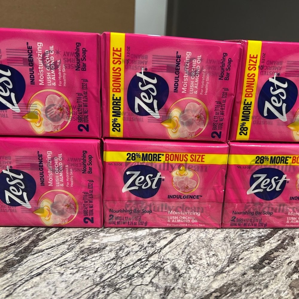 Indulgence Zest 12 Bonus Size Bar Soap